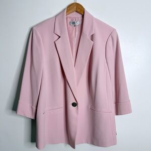 NWT Kasper Tutu‎ Pink Dress Blazer Size 20W Career Wear Workwear